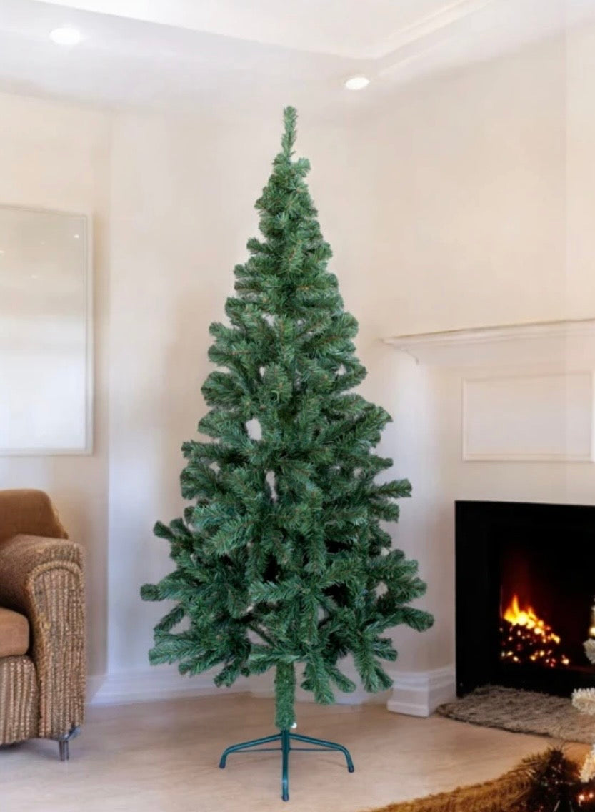 Lüks Yılbaşı Çam Ağacı 180 Cm Yeşil Renkli Kolay Kurulum Özellikli