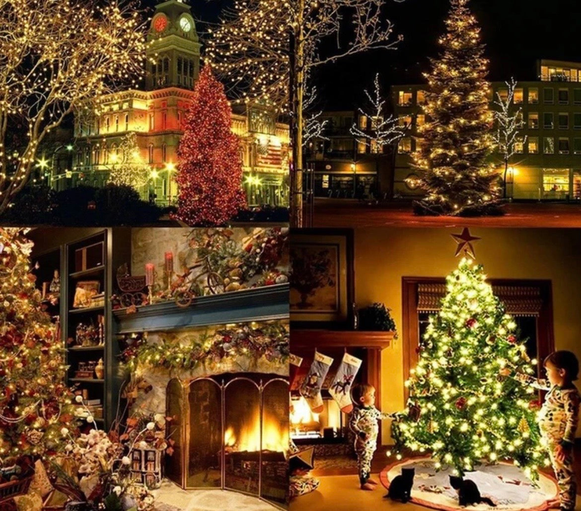 100 Ledli Fişli Led, Dekor Lambası 10M Günışığı Yılbaşı Ağacı Işığı Süsleme Youtuber